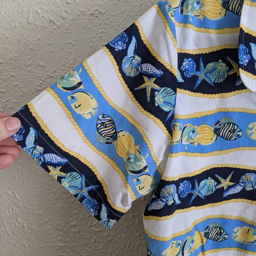 Vintage Cabin Creek Tropical Fish Shirt - Picture 4 of 7